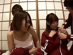 Asiatique, Collège université, Hd, Japonaise