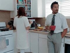 デカパイ, フェラチオ, 茶髪の, 乳首, オーガズム, ポルノスター, オマンコ, オッパイの