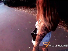 Amateur, Gros seins, Sucer une bite, Allemand, Hd, Pov, Public, Réalité