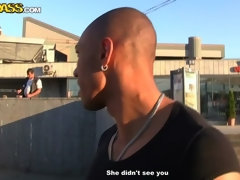 顔射, ヒール, お金, アウトドア, ピアス, 公共, 三人