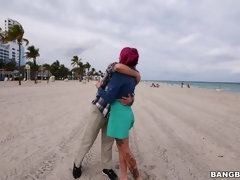 Enthousiasteling, Grote mammen, Pijpbeurt, Sperma in mond, Hardcore, Hd, Roodharige vrouw, Rijden