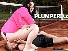 ぽっちゃり, フェラチオ, ぽちゃ, Hd, なめる, 熟年, アウトドア, オマンコ