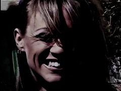 Blondine, Paar, Fingern, Masturbation, Im freien, Pool, Jungendliche (18+), Vintage