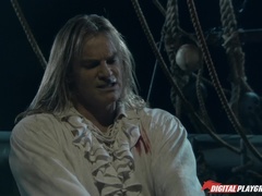 アナル, アジア人, フェラチオ, 茶髪の, バック, 女 人男 人, タトゥー, オッパイの