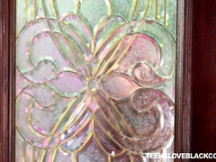 Arabisch, Schwarz, Kehlenfick, Hundestellung, Interrassisch, Muschi, Rasiert, Jungendliche (18+)