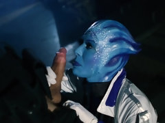 Masked woman got fucked in the basement