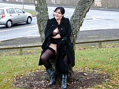 Gros seins, Femelle, Hd, Orgasme, De plein air, Pisser, Public, Jouets