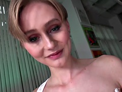 素人, アナル, 美女, デカチン, デカパイ, フェラチオ, 手コキする, ハメ撮り