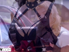 Asiático, Mamada, Morena, Doble penetracion, Corridas faciales, Cuadrupleta, Abierta, Lencería