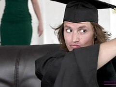 デカ尻, フェラチオ, 茶髪の, 家族, 下着, 母, 自然山雀, スカート