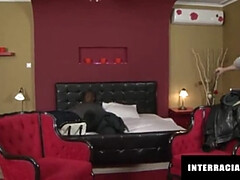 Linda Ray Takes Huge BBC Anally While BF Licks Her Pussy - Interracial Anal & Pussy Licking