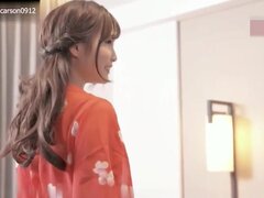 素人, アジア人, 着衣女と全裸男, 中国人, 口内発射, イく瞬間, スペルマ, ヴァージン