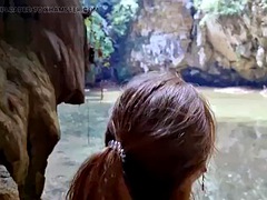 Amateur, Atrapados, Vestidas, Pareja, Fetiche, Al aire libre, Pov, Público
