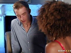 お尻, 浮気者, カップル, 黒人, 自然山雀, タトゥー, オッパイの, 妻