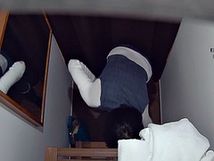 アナル, 茶髪の, マッサージ