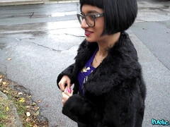 素人, デカパイ, フェラチオ, 巨乳な, 開帳, アウトドア, 現実, オッパイの