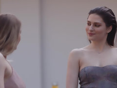 Gros cul, Gros seins, Blonde, Sucer une bite, Tir de sperme, Poilue, Léchez, Chatte