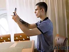 Mature4k. bj by stepmother anticipates pussy-drilling for her sonny