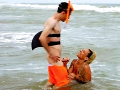 Strand, Blasen, Aufs gesicht abspritzen, Im freien, Jungendliche (18+)