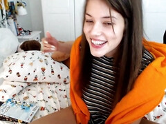 Amateur, Gros seins, Brunette brune, Masturbation, Orgasme, Gicler, Nénés, Webcam