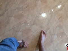 Leie, Arsch, Blondine, Blasen, Paar, Pov, Rasiert, Flotter dreier