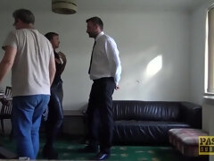 お尻, フェラチオ, イギリス人, チン, ハードコア, 淫乱熟女, 赤毛, ラフ