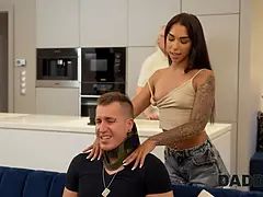 Daddy4k. grandpa went naughty about my bum and pussy