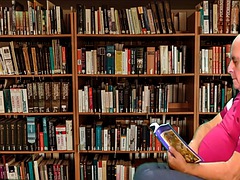 Complete 4K movie Seduced in the Library Part 1 with Garabas and Olprom.