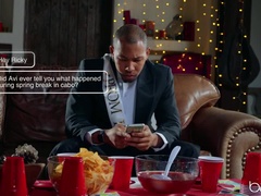 Negro, Engañando, Ffm, Besar, Latina, Nalgadas, Tatuaje, Adolescente