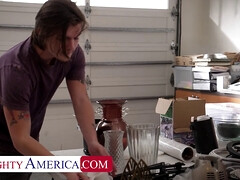 Amerikanisch, Blondine, Blasen, Hundestellung, Hardcore, Reif, Milf, Mutti