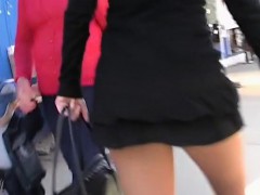 Amateur, Blonde, Public, Réalité, Sous la jupe, Voyeur