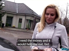 Blondine, Auto, Hardcore, Milf, Öffentlich, Realität, Rau, Sohn