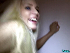 Blonde With Amazing Ass Fucked In Underground Car Park 1 - Candy Licious