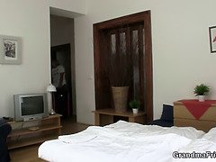 グループ, ハードコア, 熟年, 淫乱熟女, 小柄, 叫ぶ, ストッキング, 三人