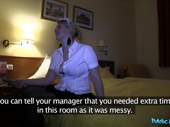 Blasen, Hundestellung, Hotel, Hausmädchen, Geld, Pov, Muschi, Realität