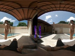 PURITYVR Perversions in public pool with Izadora