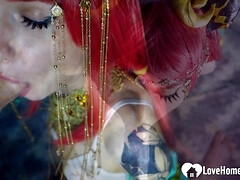 Redhead cosplayer devours dick before getting fucked