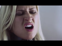 Bondage, Érotique, Doigter, Français, Lesbienne, Mamelons, Chatte, Vibromasseur