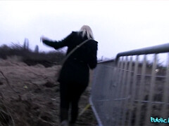 素人, 美女, ブロンド, フェラチオ, ぽちゃ, 母, アウトドア, ハメ撮り