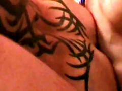 Anaal, Sperma shot, Gapende, Homo, Groep, Harig, Tatoeage, Oud