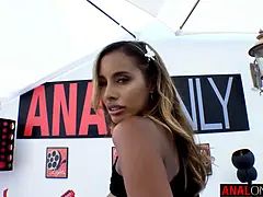 アナル, 茶髪の, 中出し, 目瞪口呆, Hd, ガリガリ, ストッキング, オッパイの