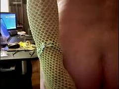 In den arsch, Crossdresser, Europäisch, Französisch, Schwul, Handjob, Masturbation, Spielzeuge