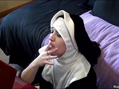 アナル, お尻, 女, ヌーディスト, 尼, 喫煙, 一人, ウェブカメラ