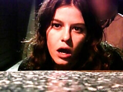 デカ尻, デカパイ, 茶髪の, バック, ドレス, アウトドア, ガリガリ, ティーン