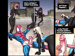 Venom femmes fuck Spiderman
