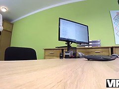 面接, 茶髪の, Hd, 淫乱熟女, 母, お金, 義母, フェラする