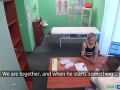 Amateur, Engañando, Pareja, Lamidas, Enfermera, Oficina, Coño, Uniforme