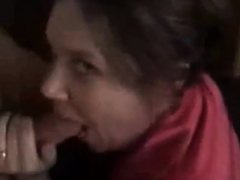 Enthousiasteling, Kont, Pijpbeurt, Man die toekijkt, Rijpe lesbienne