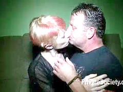 Amateur, Corrida, Maduro, Pequeña, Pelirrojo, Flaco