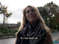 素人, 美女, ブロンド, フェラチオ, 浮気者, お金, アウトドア, ハメ撮り